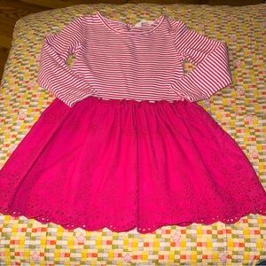 Beebay Baby Girls Size 18-24 months Pink Striped Dress